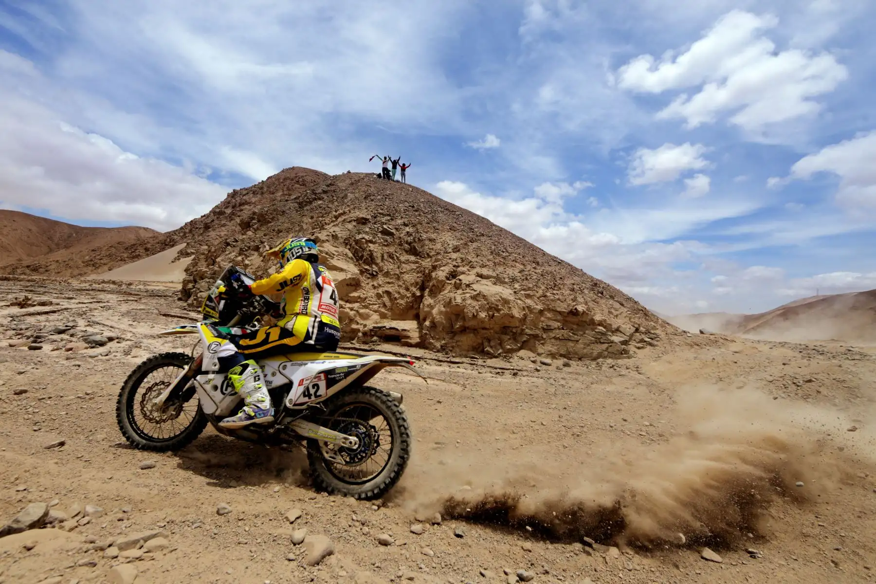 Las mejores imágenes del Dakar 2019.  Foto: ANDINA/Luis Iparraguirre