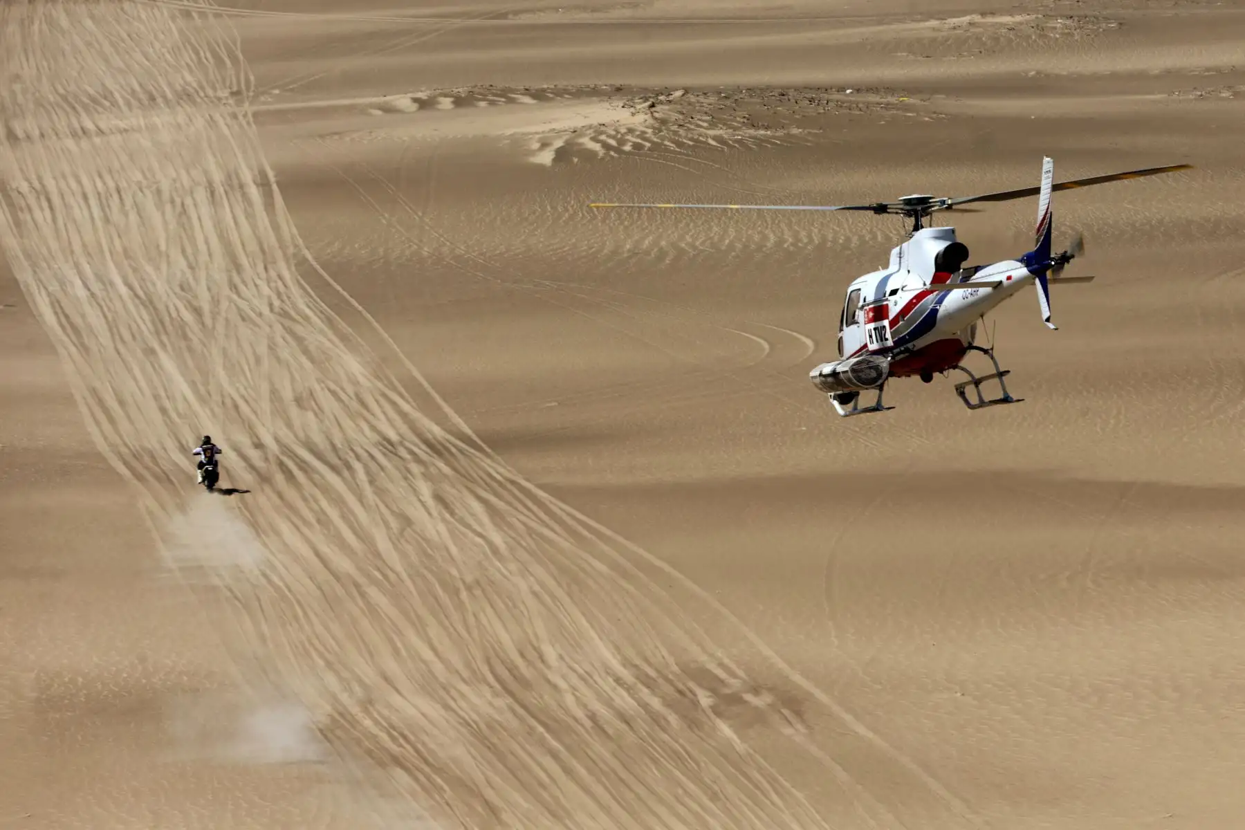 Las mejores imágenes del Dakar 2019.  Foto: ANDINA/Luis Iparraguirre