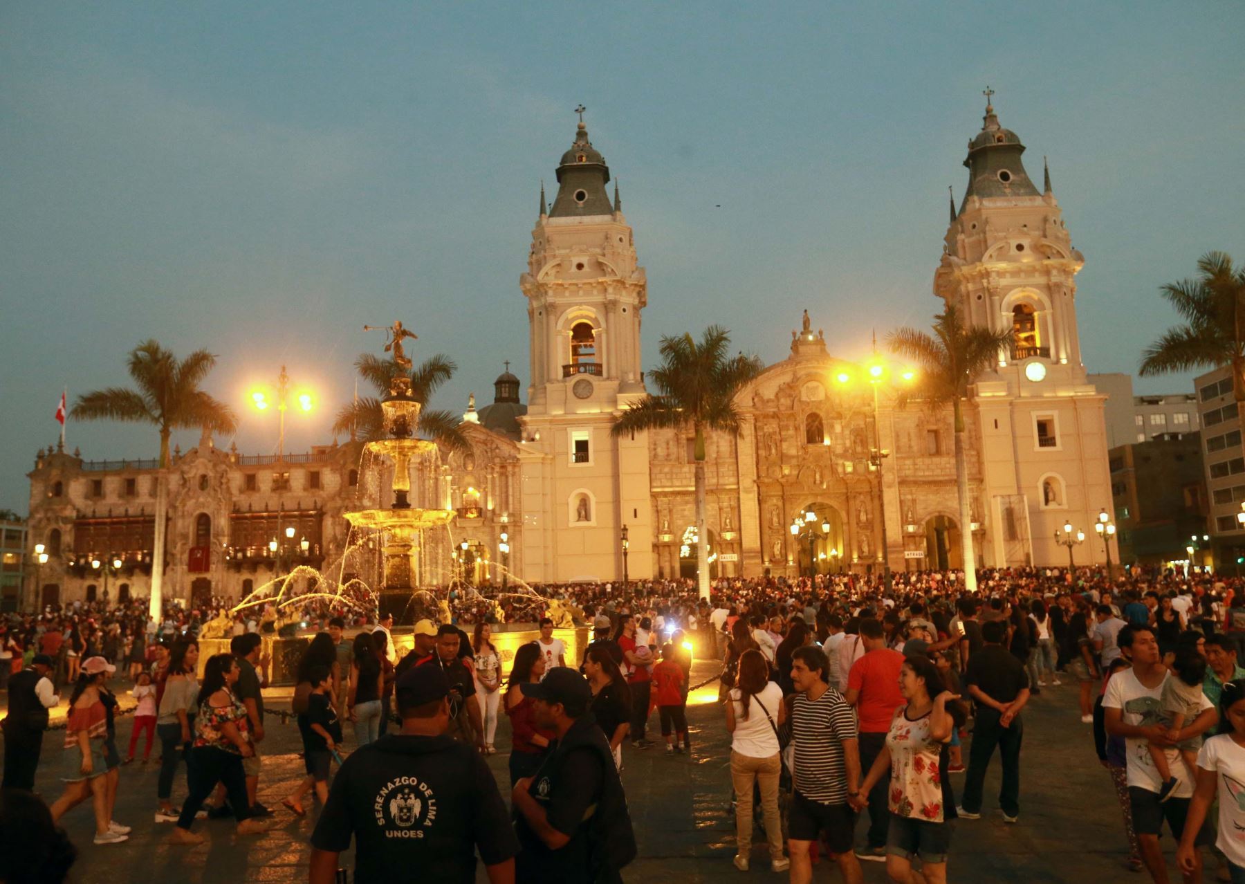 Plaza de Armas de Lima.