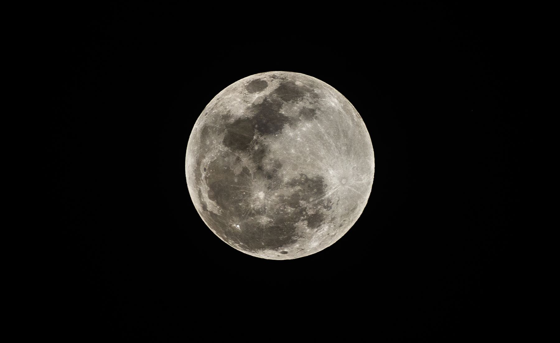 El llamado Super Blood Wolf Moon se eleva cuando comienza un eclipse lunar total el domingo 20 de enero de 2019, en Miami, Florida. El eclipse lunar total del 21 de enero será el último hasta mayo de 2021, y el último visible desde los Estados Unidos hasta 2022..Foto: AFP