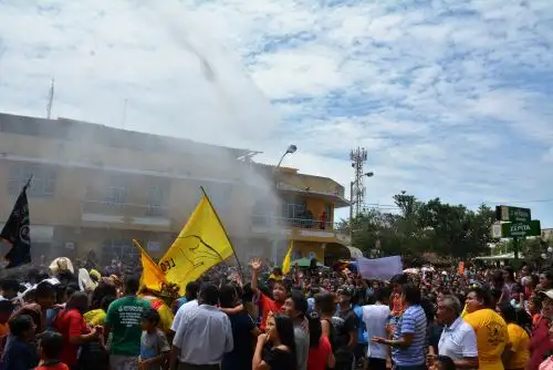 Con tradicional “manguerazo” distrito piurano de Catacaos inicia festejos de su carnaval. ANDINA