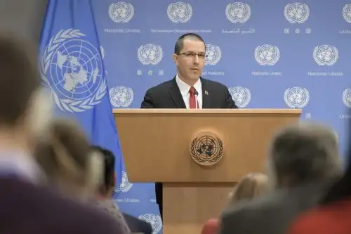Canciller de Venezuela, Jorge Arreaza Foto: EFE