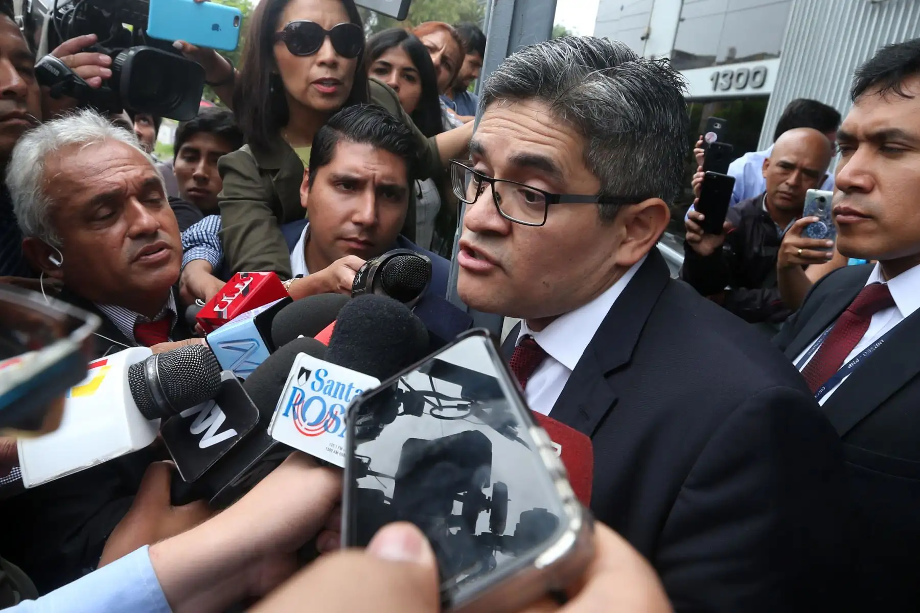 El fiscal del Equipo Especial Lava Jato, José Domingo Pérez, informó que se está verificando la información brindada por Telefónica respecto a Keiko FujimoriFoto: ANDINA/Vidal Tarqui