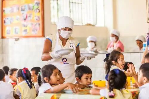 Qali Warma entregará este año conservas de sangrecita para desayunos y almuerzos escolares. ANDINA/Difusión