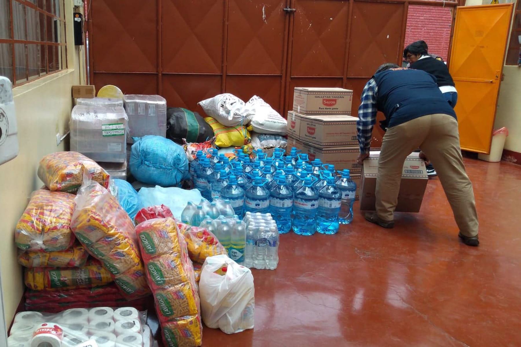 Entregarán ayuda humanitaria a damnificados por huaico en Cusco. Foto: ANDINA/Percy Hurtado Santillán.