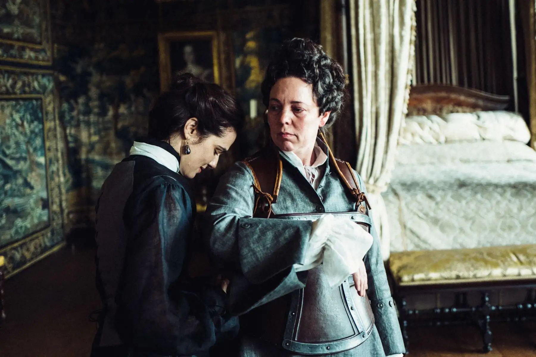 Olivia Colman, nominada al Oscar como mejor actriz por La Favorita. Foto: INTERNET/Medios