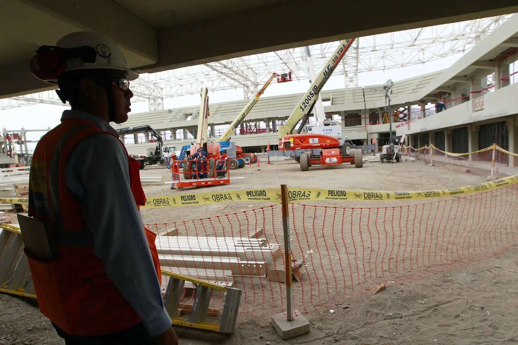 Avances de construcción de sedes para  Juegos Panamericanos Lima 2019 Foto: ANDINA/Eddy Ramos