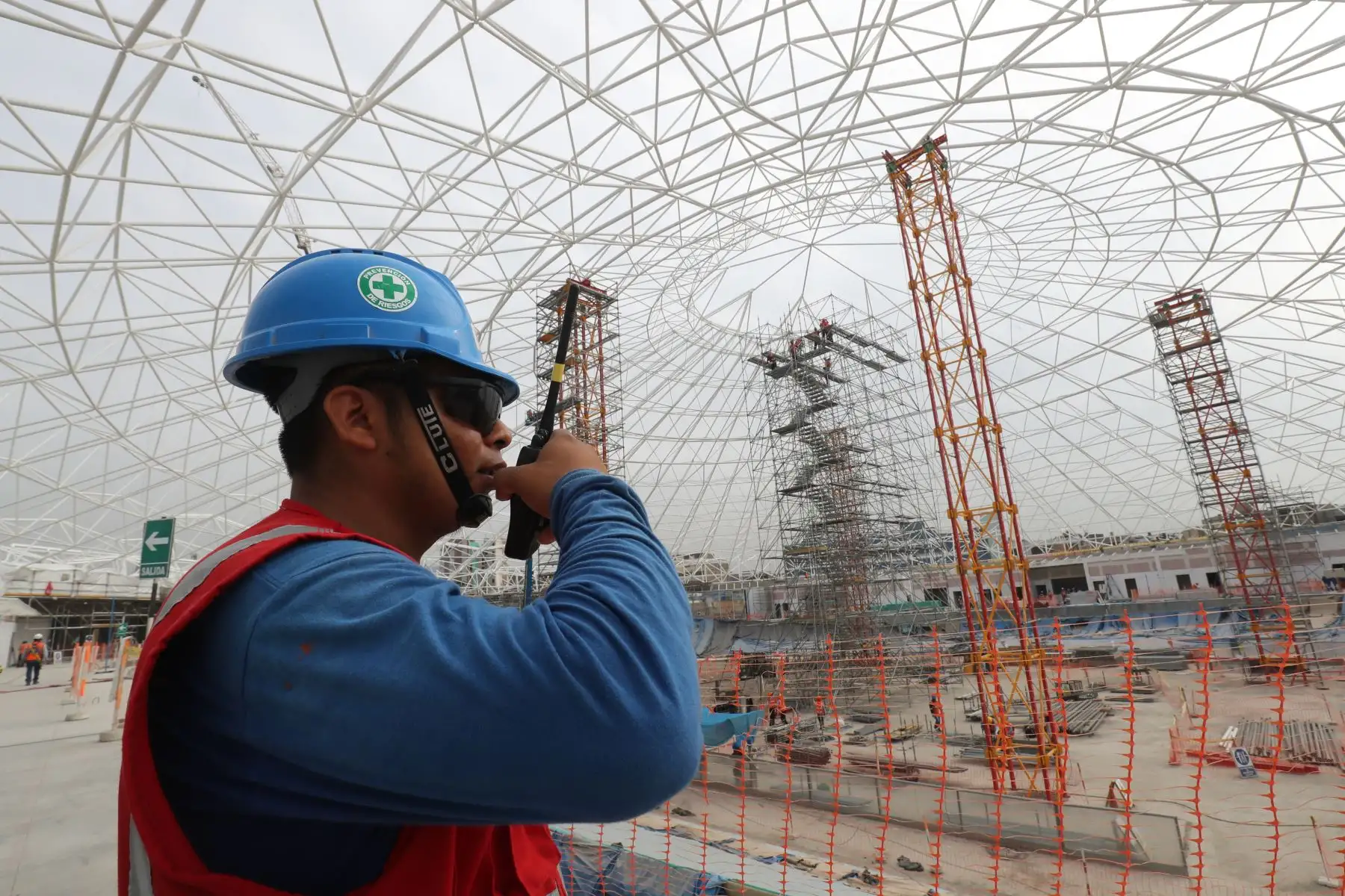 Trabajos en las distintas locaciones de la Videna para los Juegos Paramericanos que se desarrollarán en Lima.

Foto: ANDINA/ Juan Carlos Guzmán Negrini.