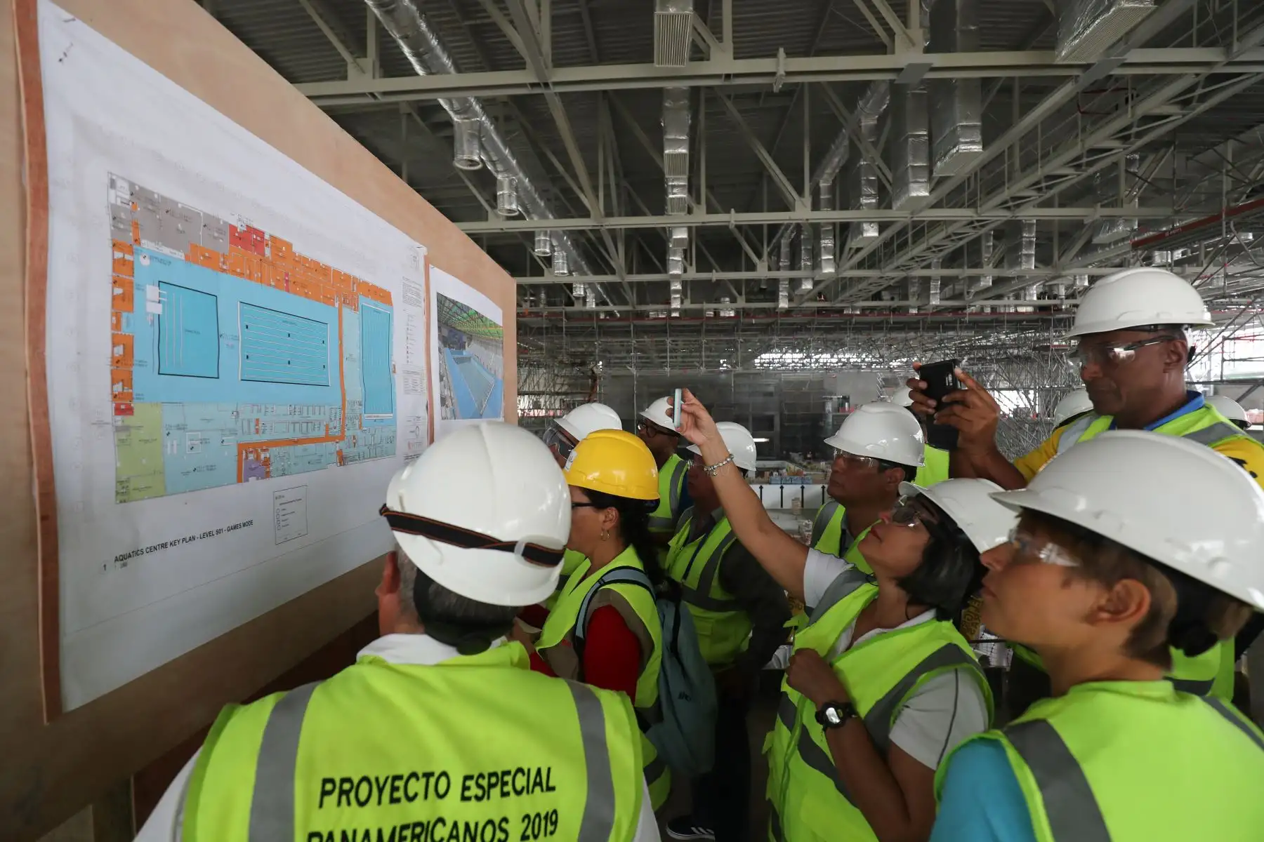 Trabajos en las distintas locaciones de la Videna para los Juegos Panamericanos que se desarrollarán en Lima.

Foto: ANDINA/ Juan Carlos Guzmán Negrini.
