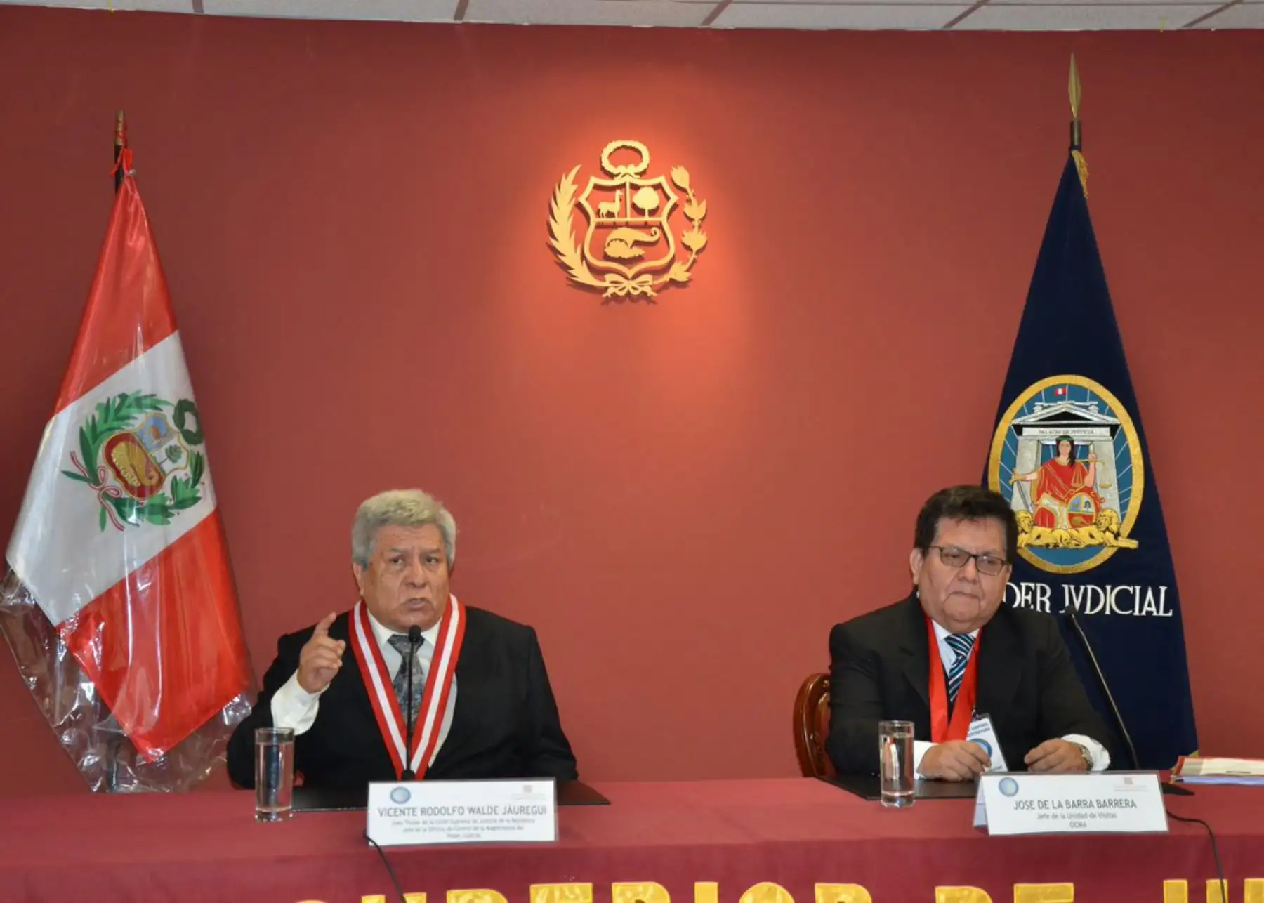 Jefe de la OCMA, Vicente Walde.