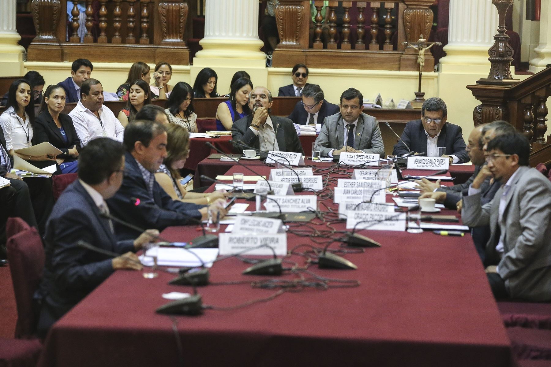 Comisión de Fiscalización del Congreso. Foto: Congreso de la República.