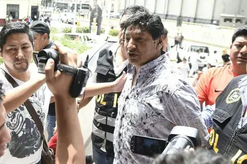 Detenido Elmo Ramos Acosta. Foto: Twitter Mininter