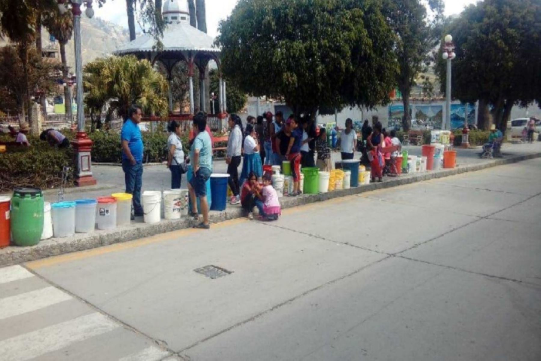 Huaico provoca interrupción del servicio de agua potable en Caraz