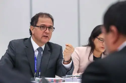 Ministro de Energía y Minas, Francisco Ísmodes. Foto: Cortesía.