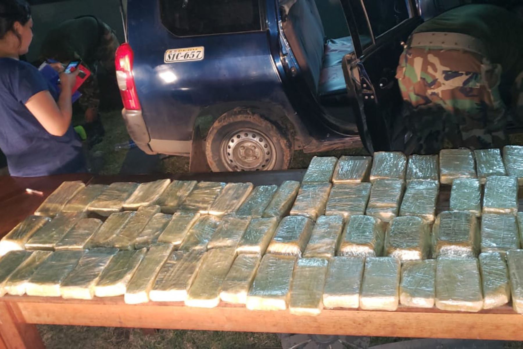 Autoridades incautan cerca de 40 kilos de cocaína en San Martín. ANDINA