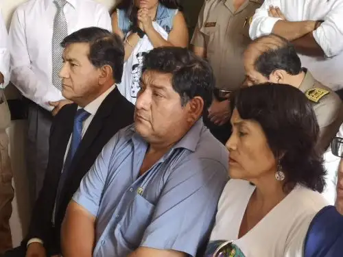ANDINA/DifusiónMinistro del Interior asiste a audiencia de apelación de suboficial PNP Elvis Miranda.