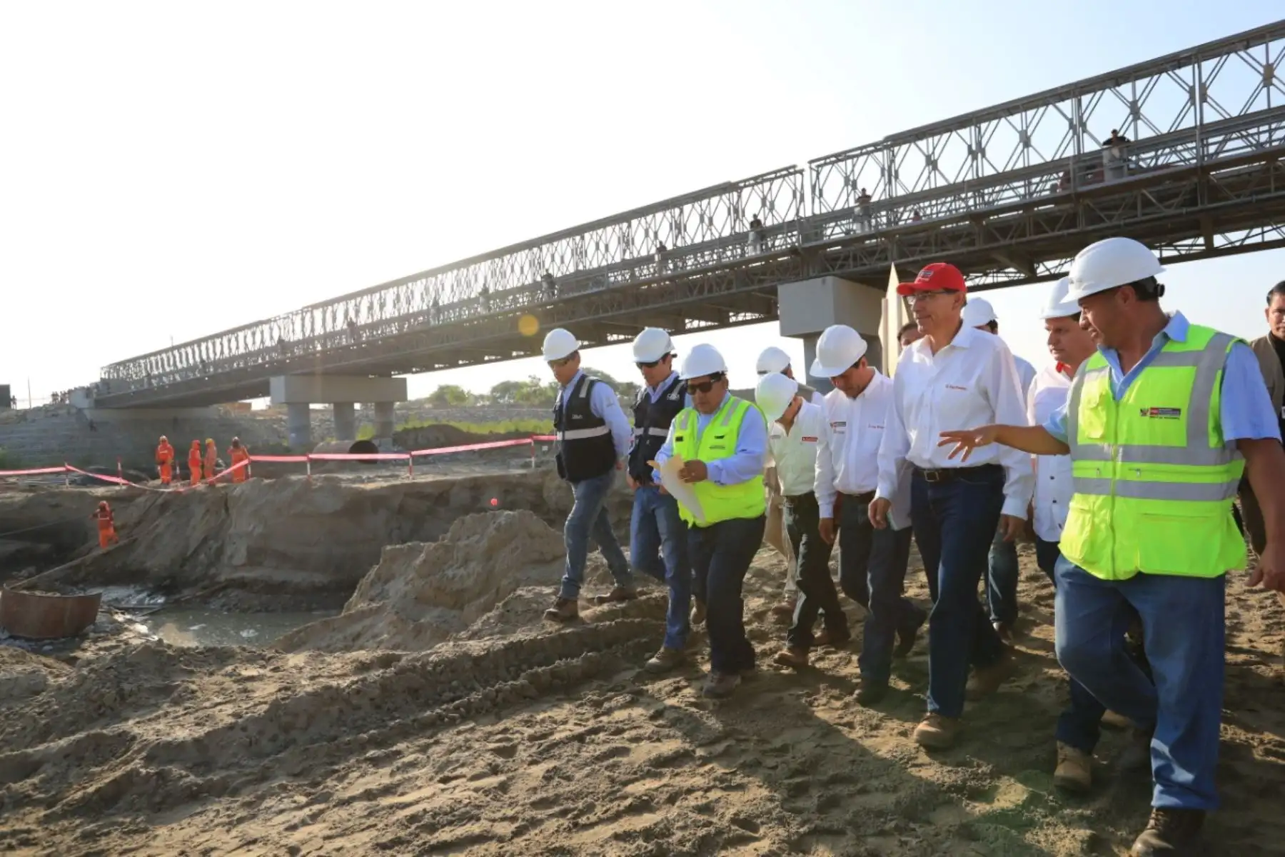Piura: MTC instalará más de 100 puentes para fortalecer la integración regional al 2020. ANDINA/Prensa Presidencia