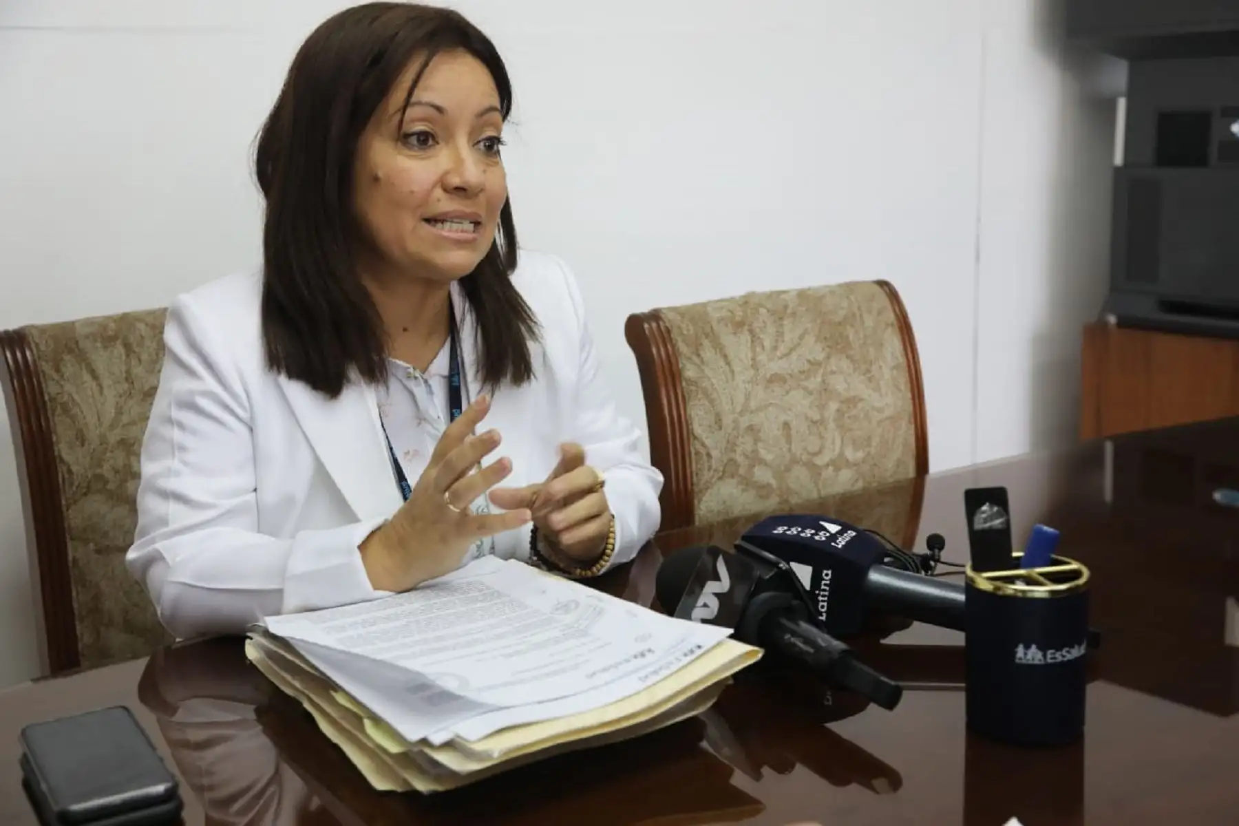 Patricia Pimentel, directora del Instituto de Evaluación de Tecnologías en Salud e Investigación - IETSI