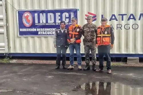 Indeci lleva ayuda humanitaria a damnificados por huaicos en Ayacucho