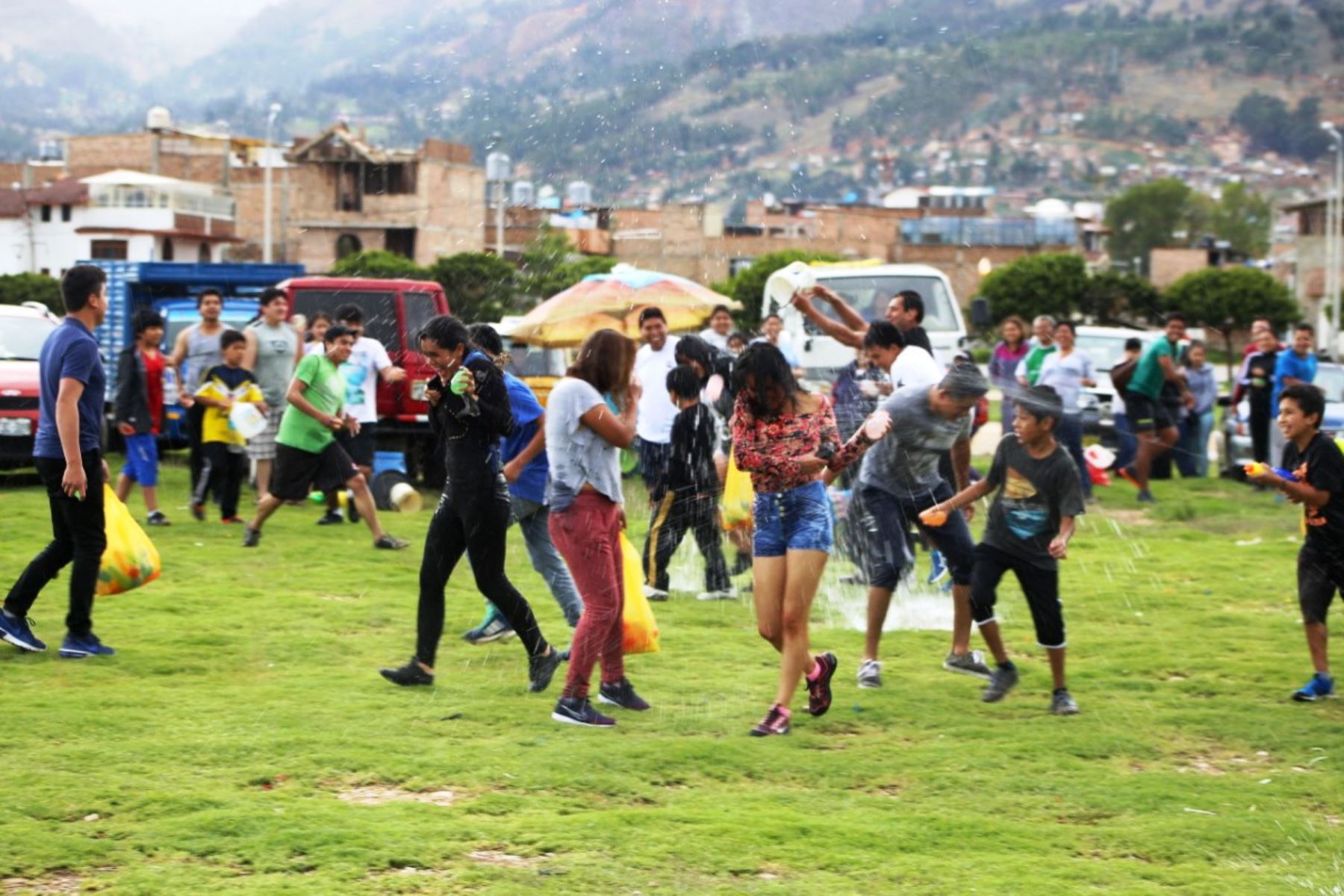 Cajamarca inicia con fiesta popular actos por su tradicional carnaval.Foto:  ANDINA