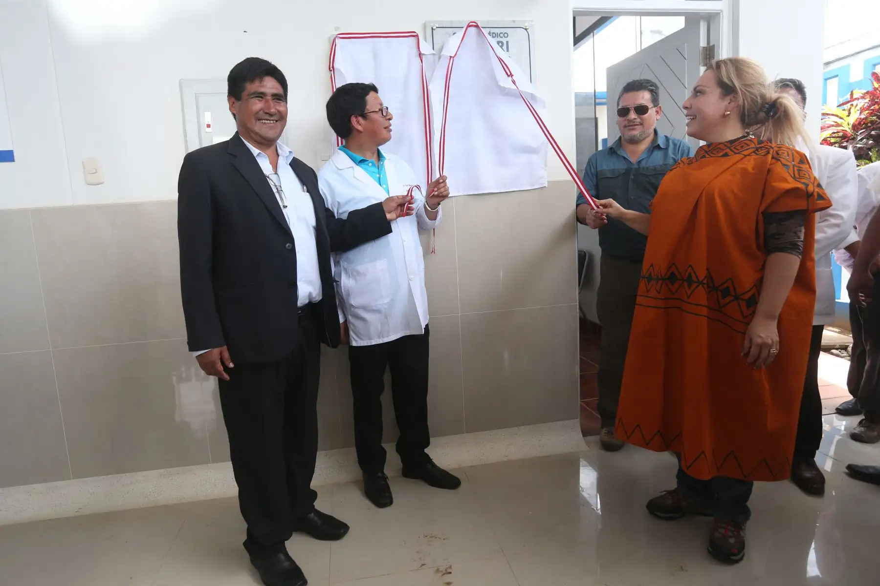 Presidenta ejecutiva de  EsSalud, Fiorella Morinelli, inaugura centro médico en el distrito cusqueño de Pichari (Vraem) Foto: ANDINA/Vidal Tarqui