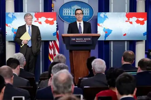 El secretario del Tesoro de Estados Unidos, Steven Mnuchin. Foto: AFP.