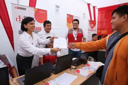 Ministra de Trabajo y Promoción del Empleo, Sylvia Cáceres. Foto: Cortesía.