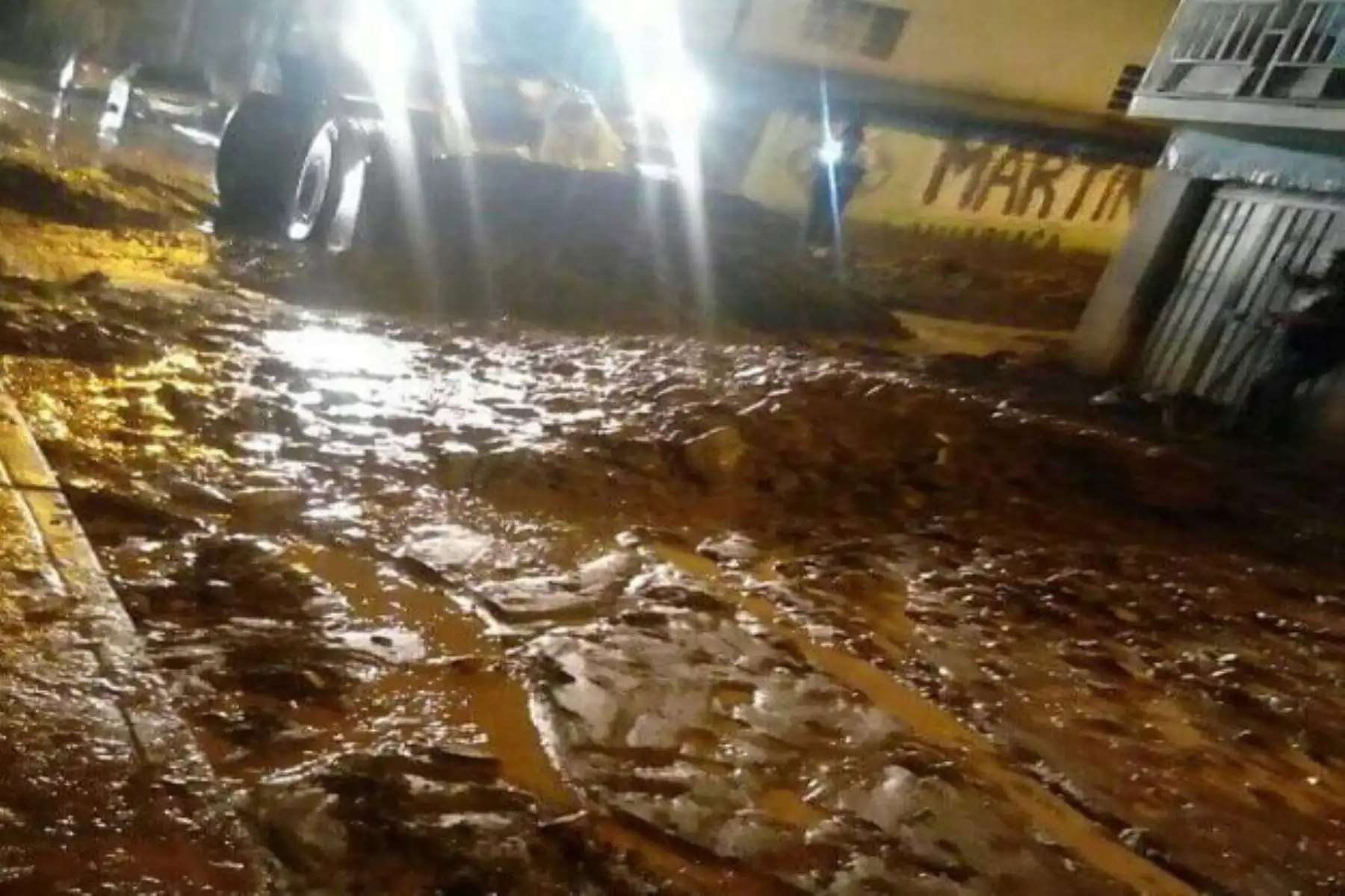 Huaico afecta a la carretera Central y diversos poblados en Pasco. ANDINA