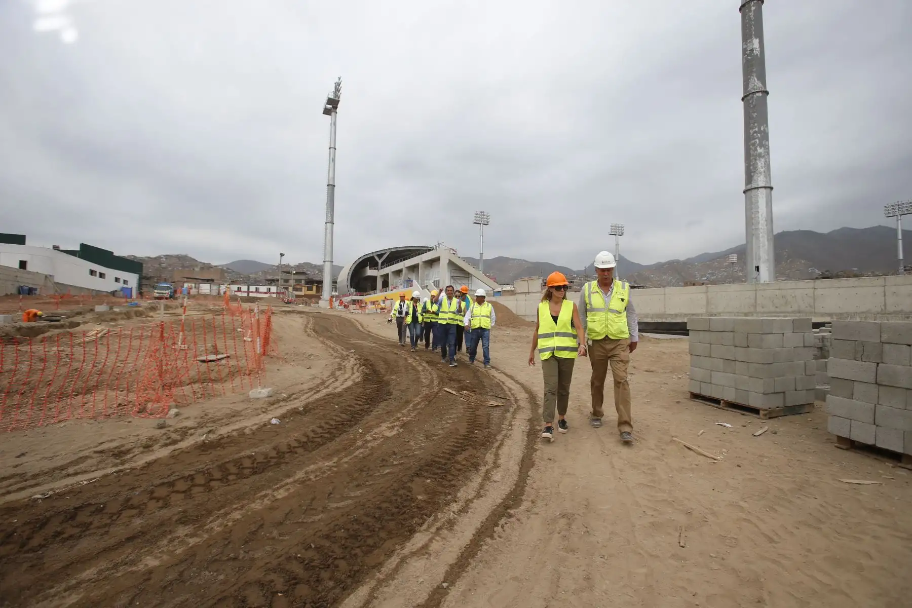 Panamericanos Lima 2019. Visita de los representantes de Panam Sports y de la Ministra del Deporte de Chile a las diferentes sedes donde se realizarán los juegos. Foto: ANDINA/Nathalie Sayago