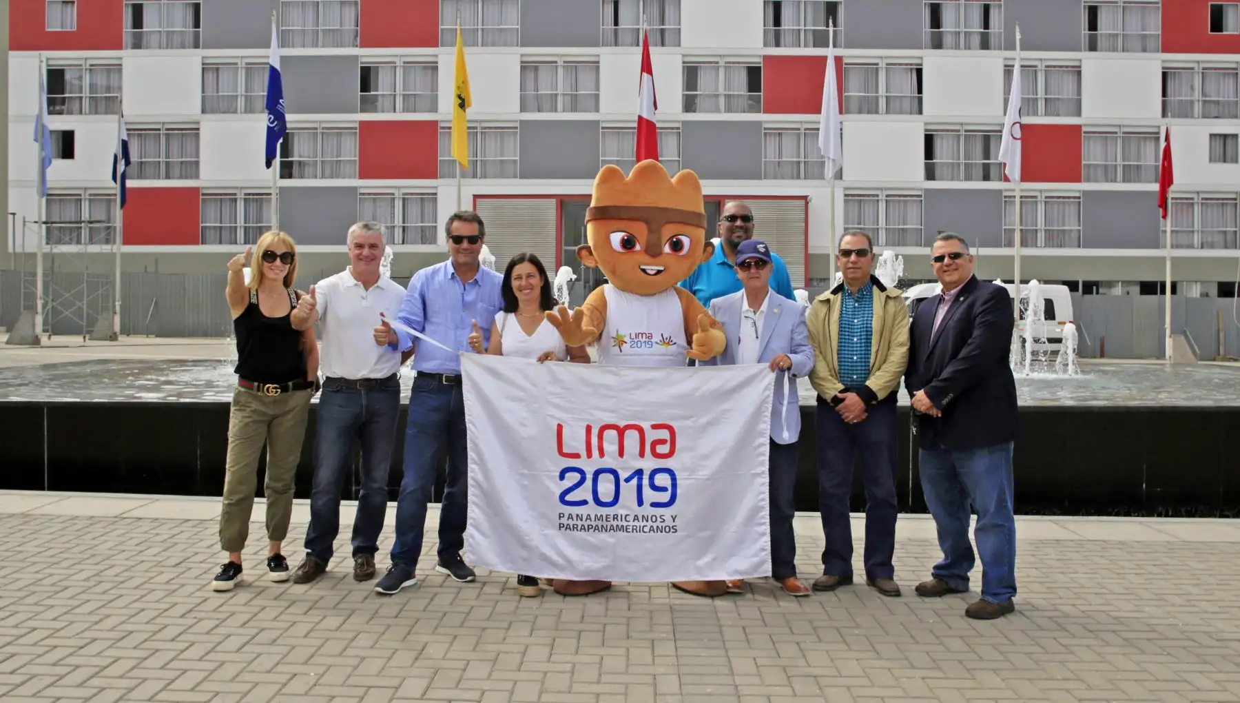 Panamericanos Lima 2019. Visita de los representantes de Panam Sports y de la Ministra del Deporte de Chile a las diferentes sedes donde se realizarán los juegos. Foto: Lima 2019