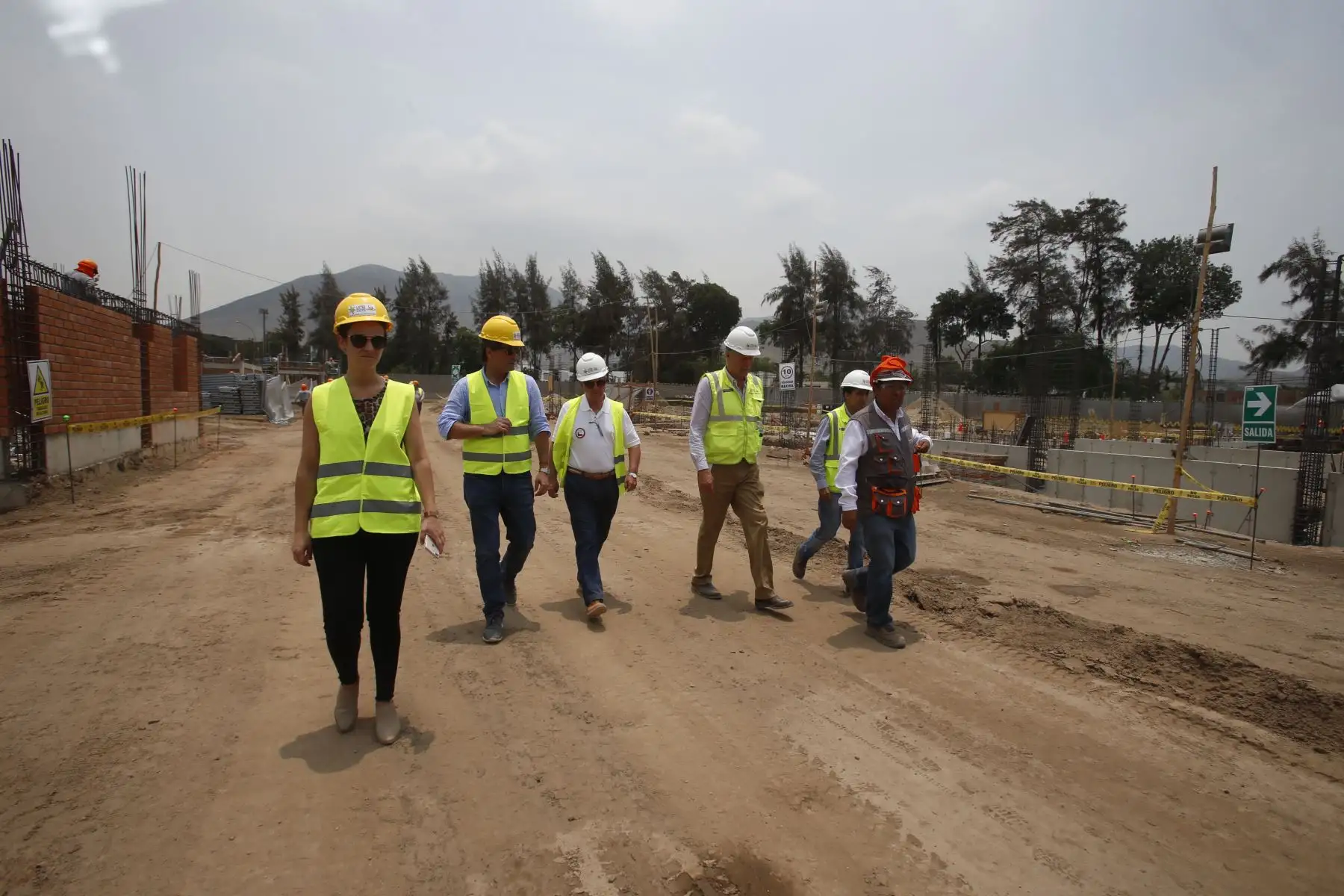 Panamericanos Lima 2019. Visita de los representantes de Panam Sports y de la Ministra del Deporte de Chile a las diferentes sedes donde se realizarán los juegos. Foto: ANDINA/Nathalie Sayago