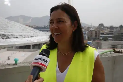 Ministra del Deporte de Chile, Pauline Kantor Pupkin. Foto: ANDINA/Nathalie Sayago.
