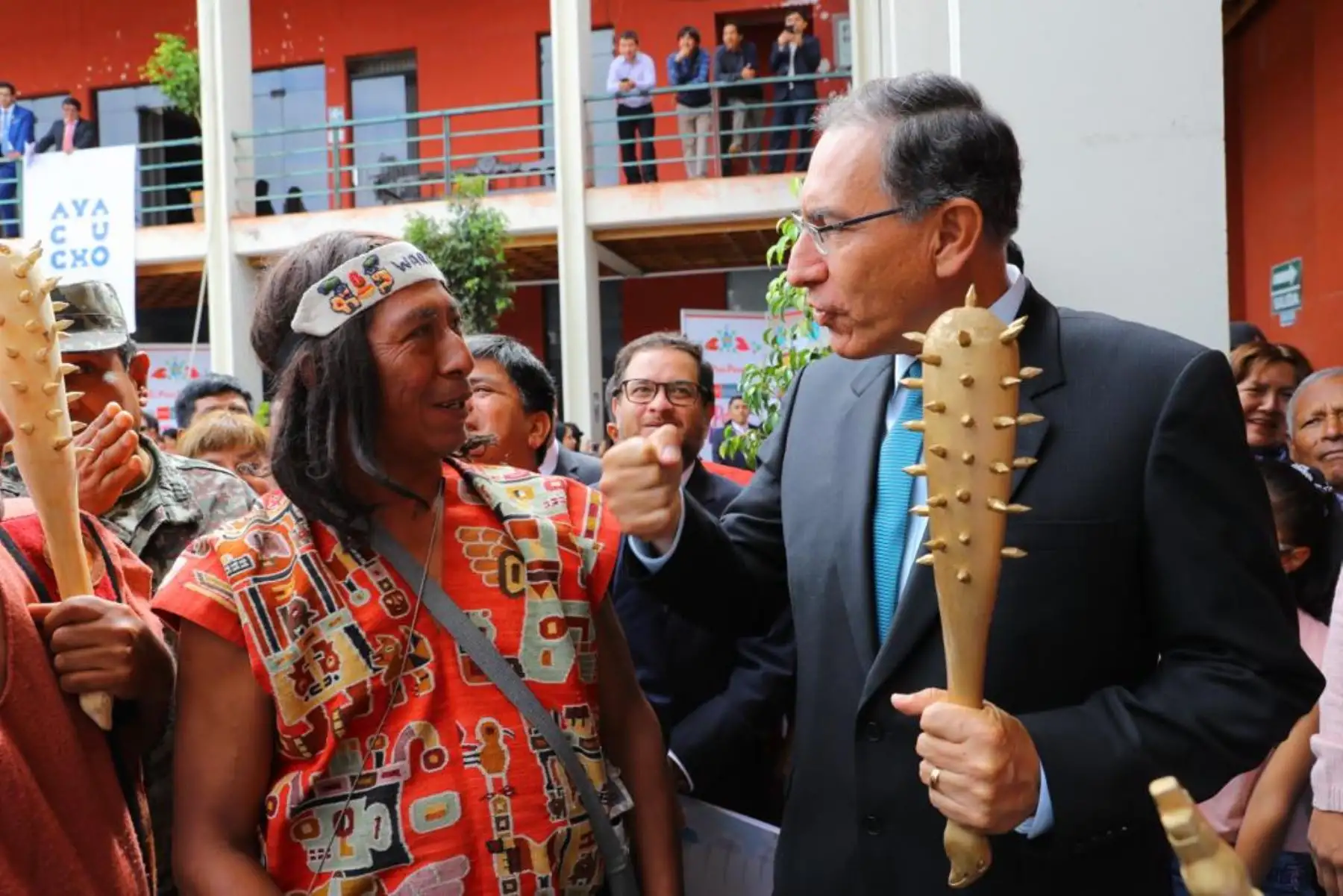 El presidente de la República, Martín Vizcarra, participó en la ceremonia de lanzamiento de la marca Ayacucho. Foto: ANDINA/Prensa Presidencia
