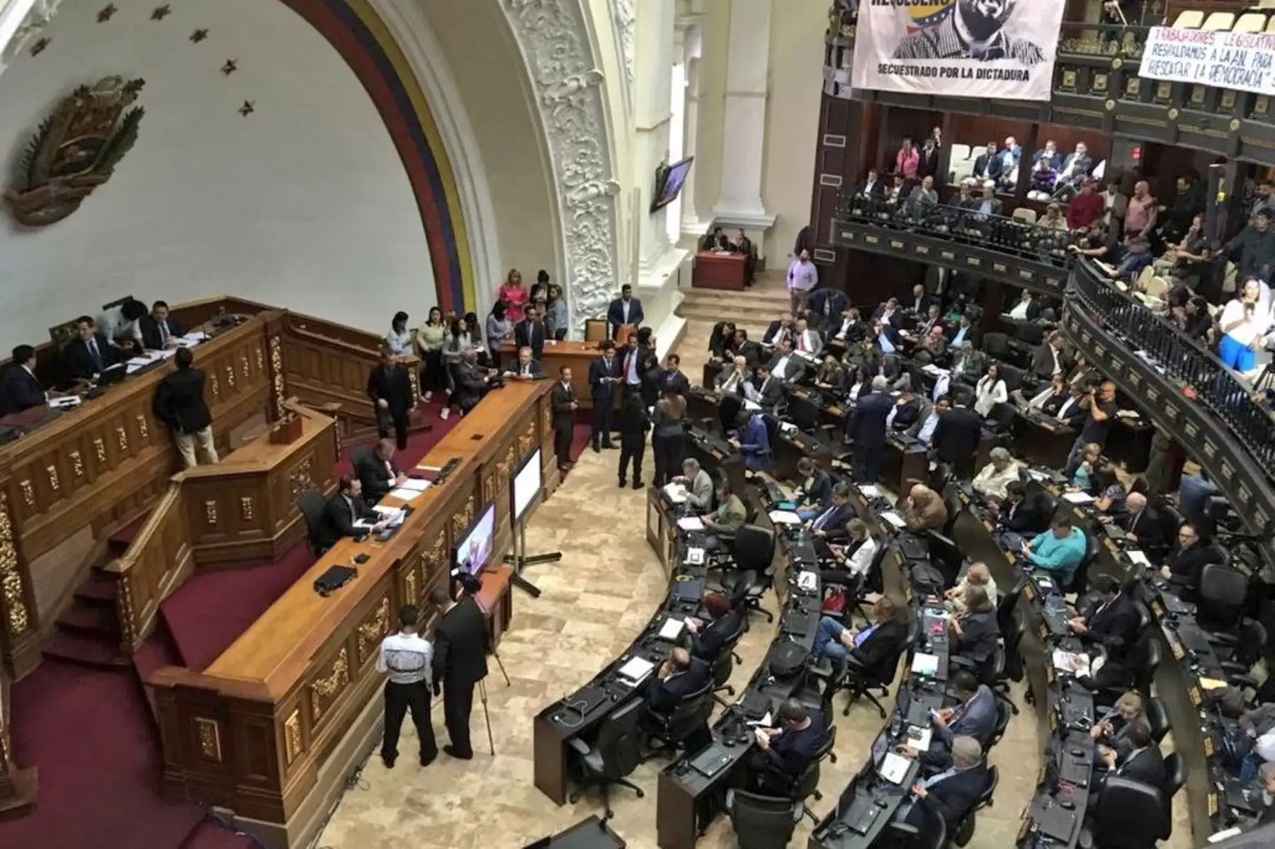 Asamblea Nacional de Venezuela. Foto: @AsambleaVE/Twitter.