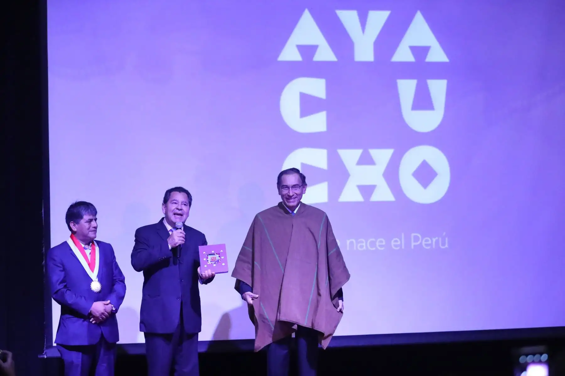 Con la participación del Presidente Vizcarra se lanza la Marca Ayacucho. Foto: ANDINA/Melina Mejía