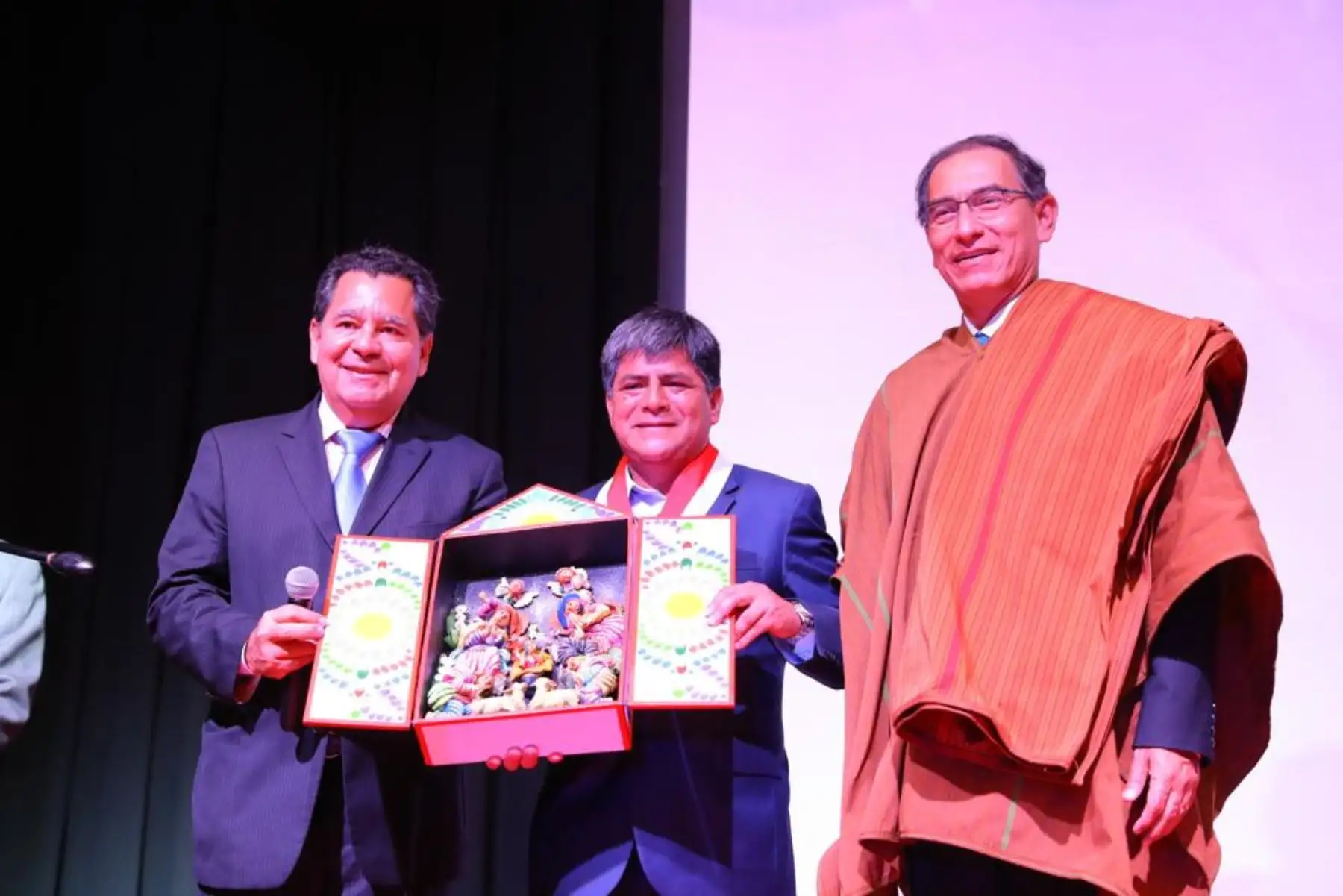 El presidente de la República, Martín Vizcarra, participó en la ceremonia de lanzamiento de la marca Ayacucho. Foto: ANDINA/Prensa Presidencia
