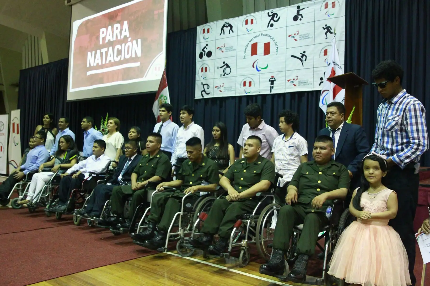 Asociación Nacional Paraolímpica del Perú realizó la ceremonia de Premiación  a deportistas destacados a nivel nacional. Foto: ANDINA/Eddy Ramos
