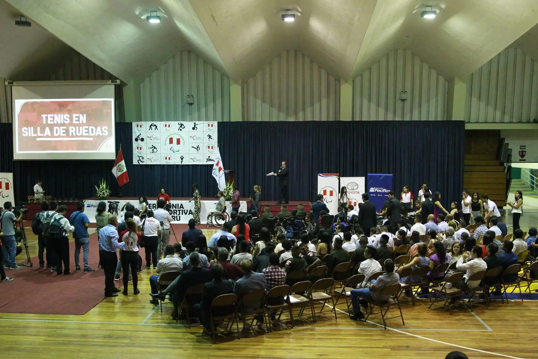 Asociación Nacional Paraolímpica del Perú realizó la ceremonia de Premiación  a deportistas destacados a nivel nacional. Foto: ANDINA/Eddy Ramos