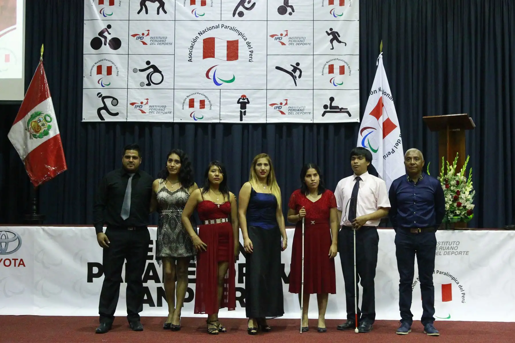 Asociación Nacional Paraolímpica del Perú realizó la ceremonia de Premiación  a deportistas destacados a nivel nacional. Foto: ANDINA/Eddy Ramos