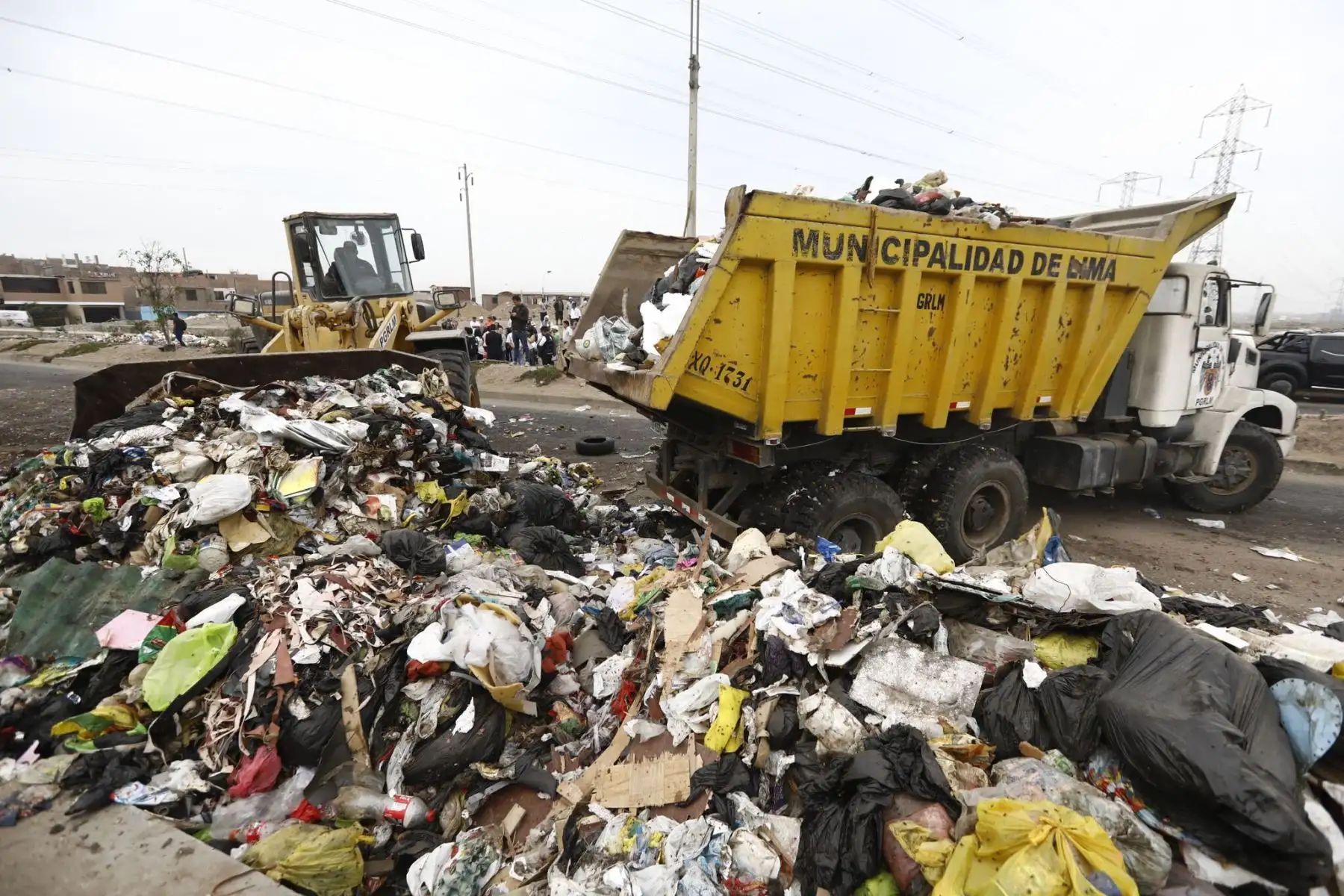 Municipalidad de Lima recogió 400 toneladas de basura en San Juan de Miraflores.

Foto: Municipalidad de Lima