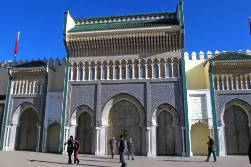 Palacio real de Fez en Marruecos Foto: Diego Caballo/EFE