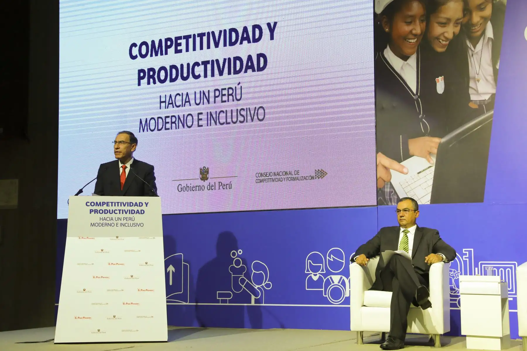 Presidente Vizcarra inaugura el Foro de Competitividad y Productividad "Hacia un Perú Moderno e Inclusivo". Foto: ANDINA/Prensa Presidencia