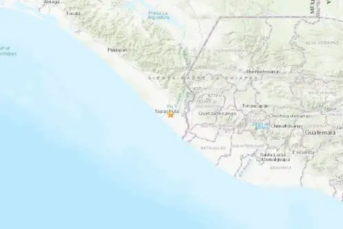 Sismo en Chiapas en México  Foto: @CNNEE/Twitter