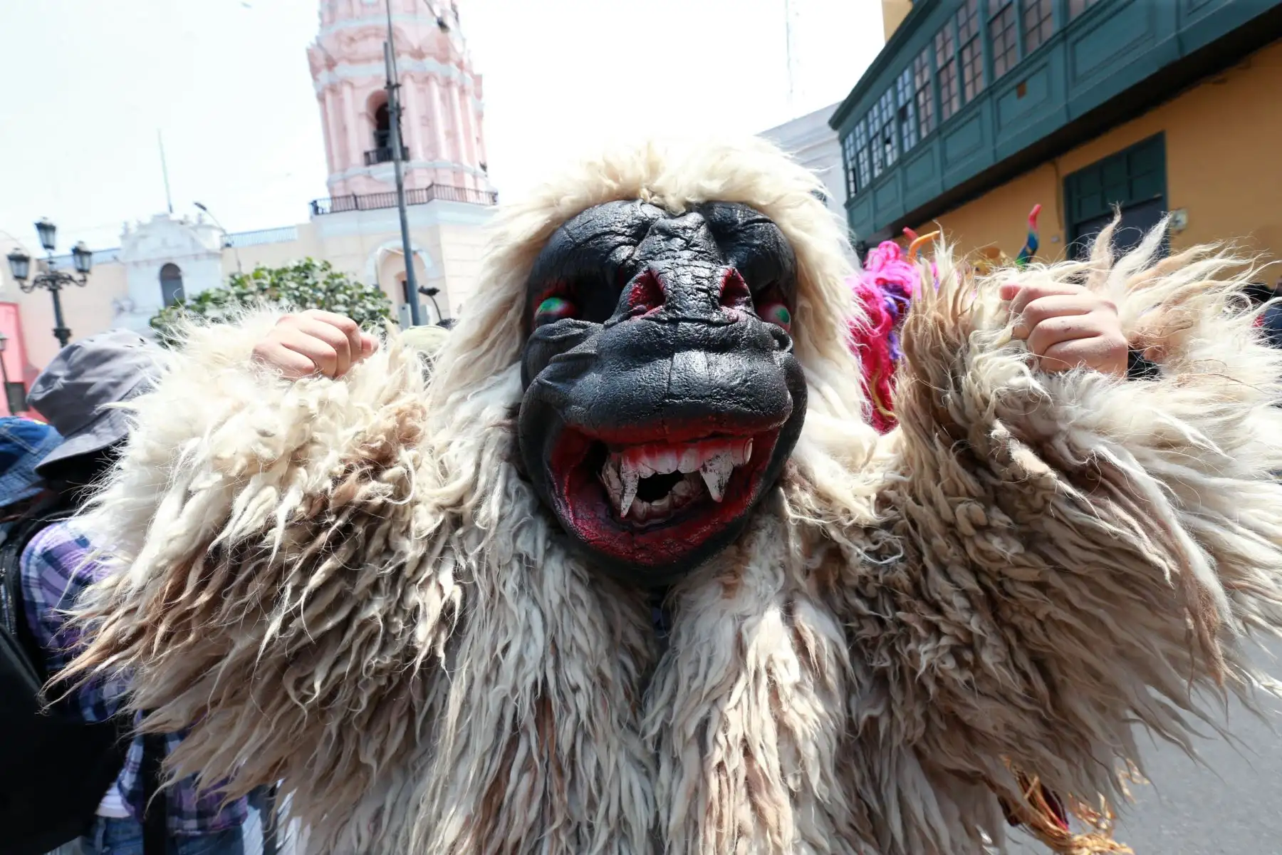 La festividad de la Virgen de la Candelaria, en el centro de Lima.Foto: ANDINA/Norman Córdovaa