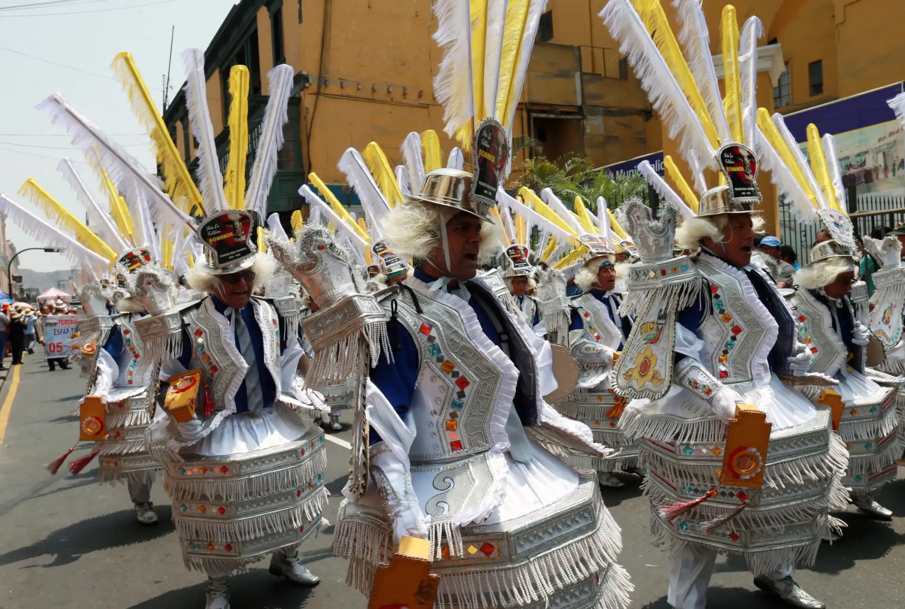 La festividad de la Virgen de la Candelaria, en el centro de Lima.Foto: ANDINA/Norman Córdova