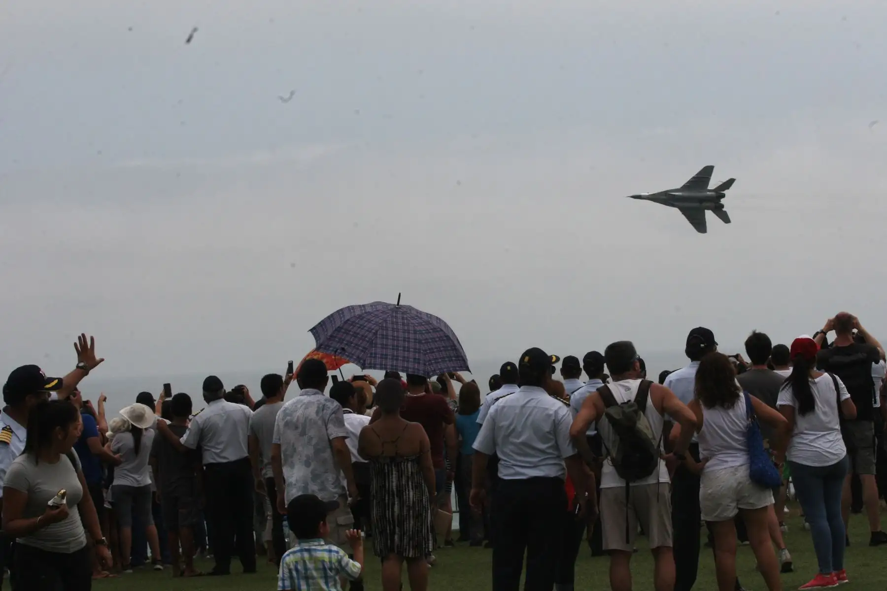 Ministro de Defensa Jose Huerta Torres encabeza evento por el Centesimo aniversario de la Fuerza Aerea de Perú.Foto:ANDINA/Héctor Vinces.