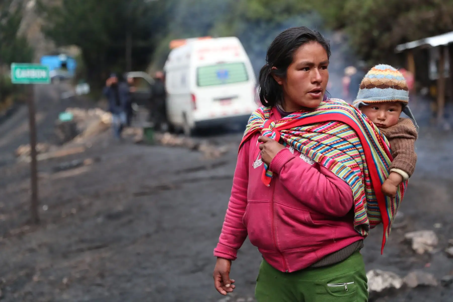Rescate de los cuatro mineros que permanecieron atrapados en mina de carbón Pampahuay, en Oyón. Foto: ANDINA/MINEM