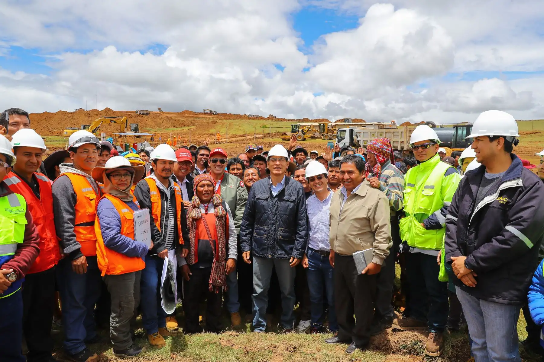 Presidente Vizcarra realiza visita inopinada a Chinchero (Cusco).Foto: ANDINA/Prensa Presidencia