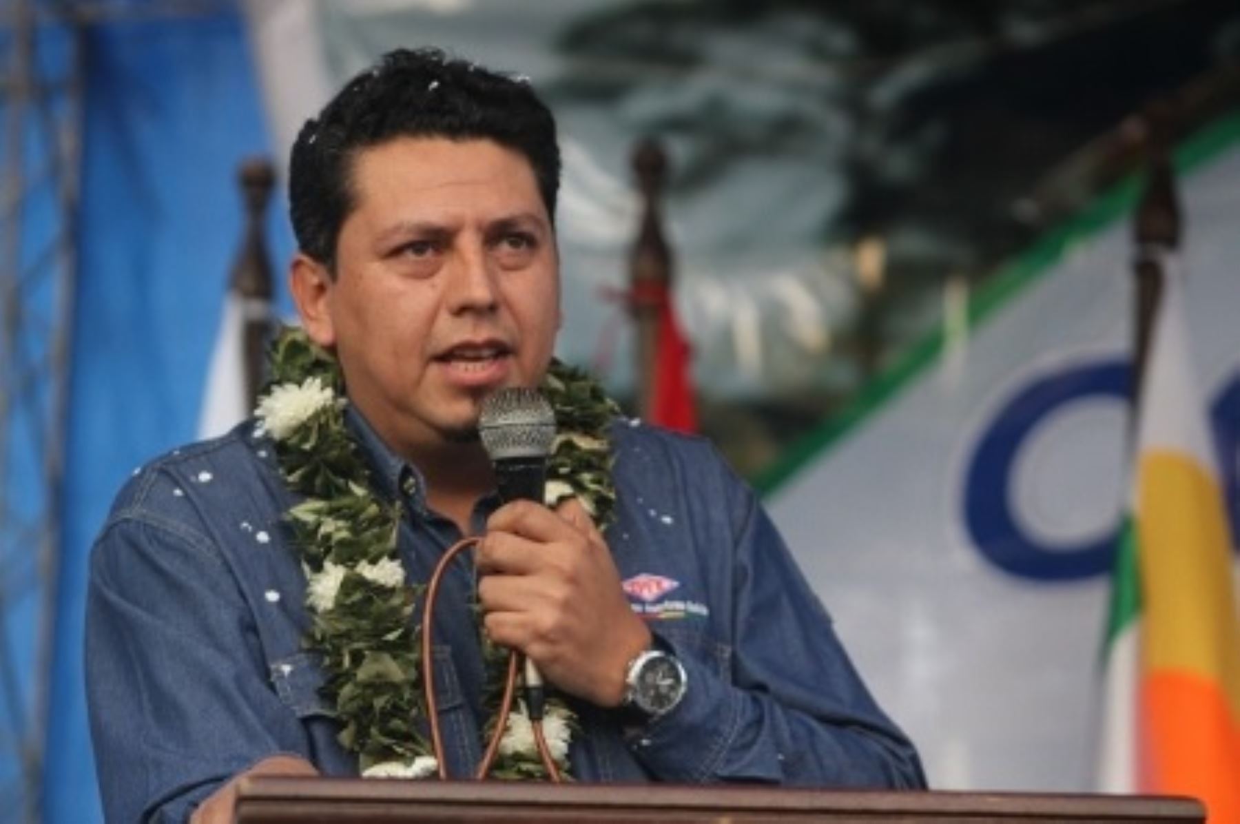 Presidente de petrolera boliviana YPFB, Óscar Barriga. Foto: Internet.