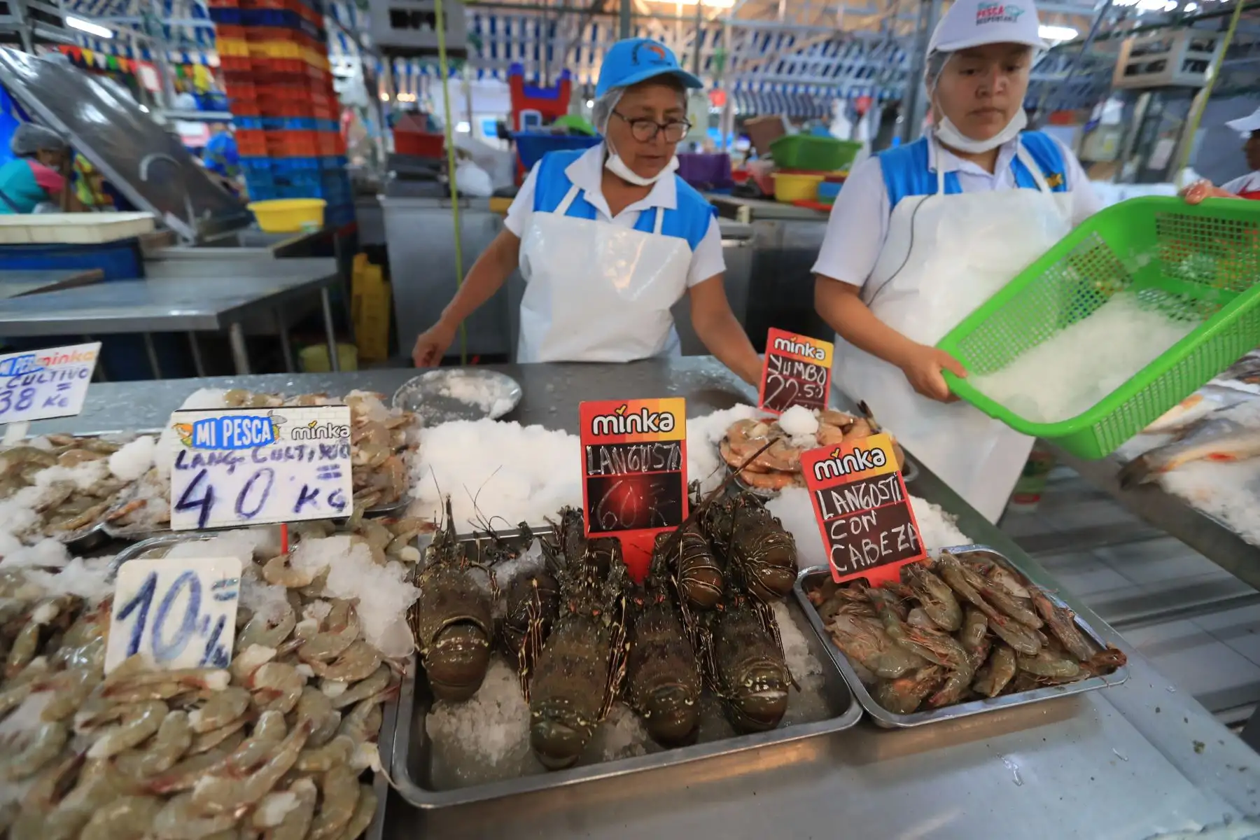 Presidente Vizcarra junto al Ministro de la Producción, Raúl Pérez Reyes lanzan la campaña "Martes de Pescado"  Foto: ANDINA/Prensa Presidencia